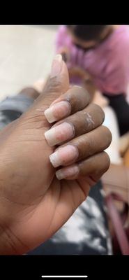 My natural nails are so strong and healthy even with dip powder every 2 weeks!