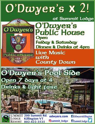 O'Dwyer's Poolside and Public House open for the Summer