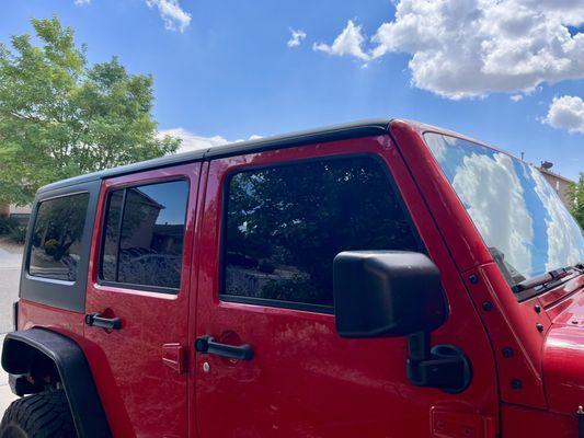 Jeep tint