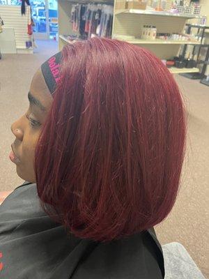 Lace Front Bob Customized by Heavenly Beauty