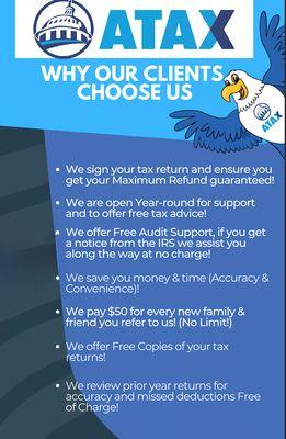 Why Choose ATAX?