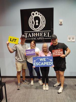 Tarheel Escapes - amazing adventurers!