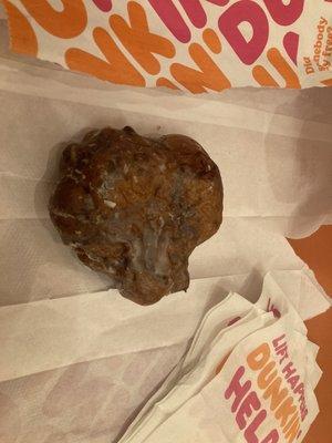 Apple fritter $2.77