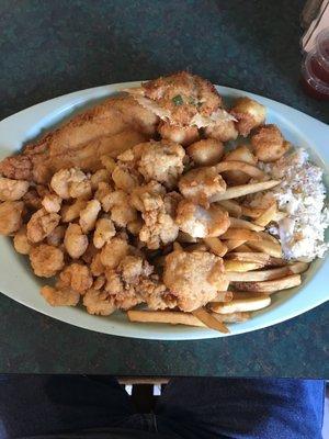 Seafood platter