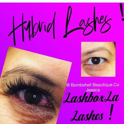 Hybrid Lashes !