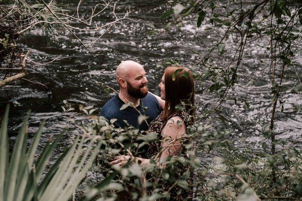 Adventurous Engagement Shoot at Florida State Park