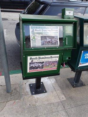 Pick up your hometown newspaper at one of our newsstands in the city