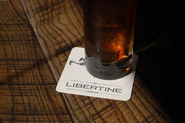 Libertine branding.