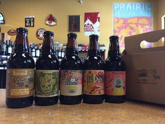 A few Prairie specialty beers