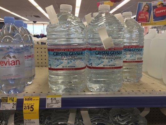 Why? Why does the Crystal Geyser water cost $1.29 in Phoenix and $2.39 in Chicago??