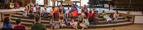 Children's Time during Contemporary Worship at Creekwood UMC