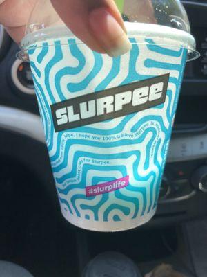 Free Small Slurpee Blue Raspberry 12oz