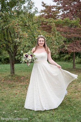 My dress was perfect and so amazingly comfortable. Great experience!