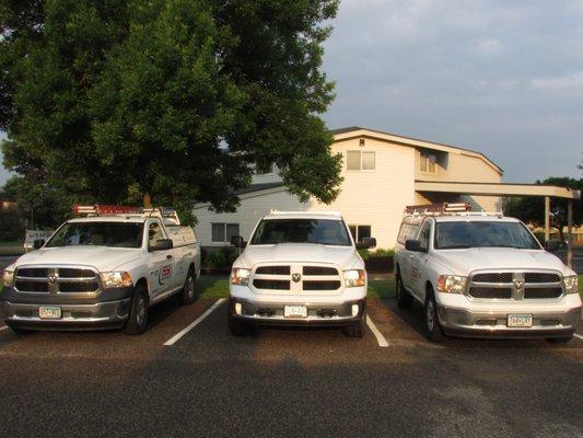 Monday morning at 1703 Cope Avenue E Saint Paul, MN 55109- ready to get on the road! www.issisecurity.com   #issisecurity