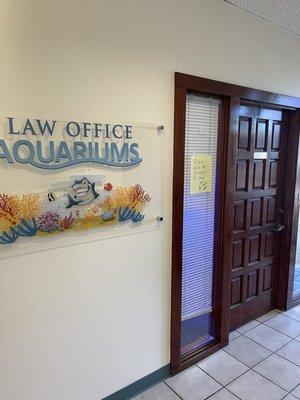 Law Office Aquariums