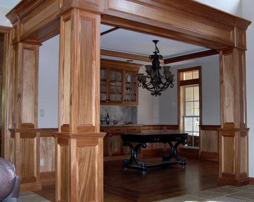 Complete trim and fine woodworking