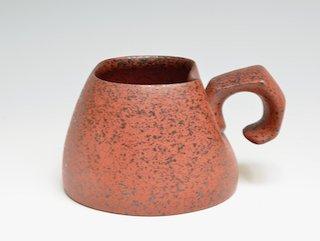 Mug by Noah Riedel in the "Table Companions" exhibition opening at TRAX gallery all work from 4 potters will by online @12 the 21st