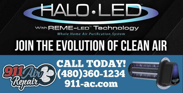 Ask about our Reme Halo LED Virus Neutralizing Air Purifiers!