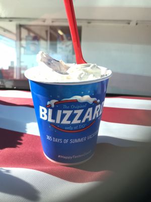 Reeses Peanut Butter Blizzard!