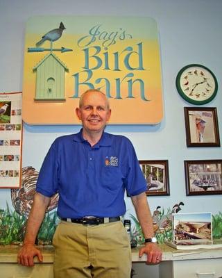 Eric Moore, owner of Jay's Bird Barn