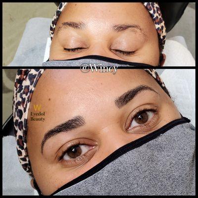 Microblading done by Wincy