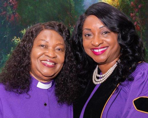 Overseer Apostle Naomi Francis Grant Pastor Dr. Heather Francis