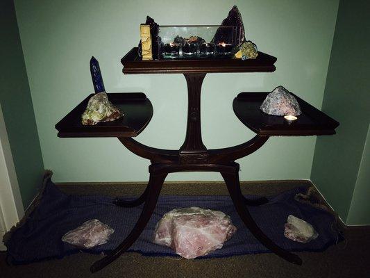 Stone medicine and crystal healing