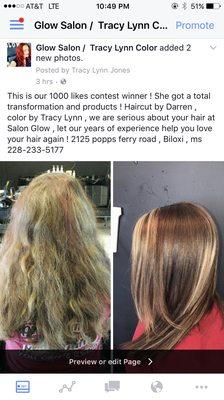 This was our complete transformation winner