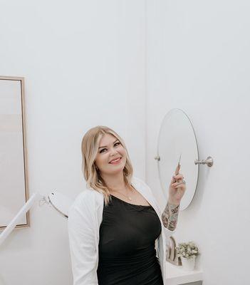 Esthetician & Co-Owner Laura Lottie