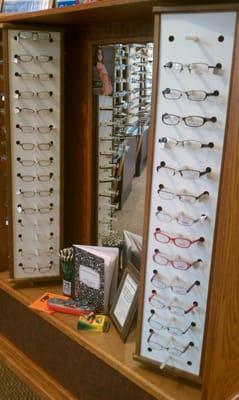 This is where the kids hang out at Binyon, we have a great selection of children's frames!