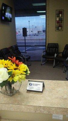 Front Desk and Lobby area