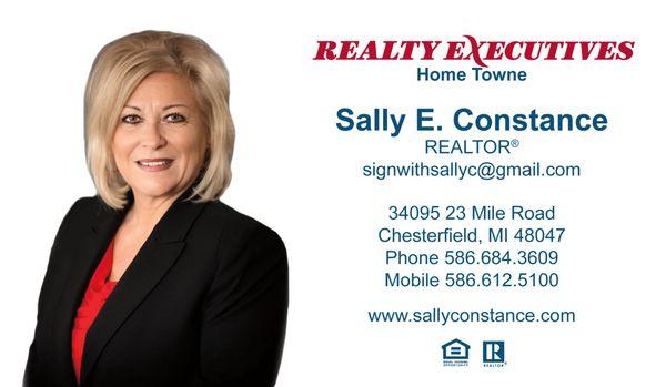 Sally E Constance - Realty Executives Home Towne