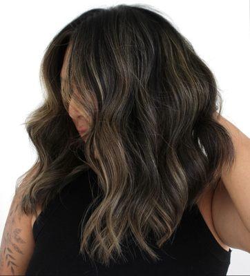 Partial balayage