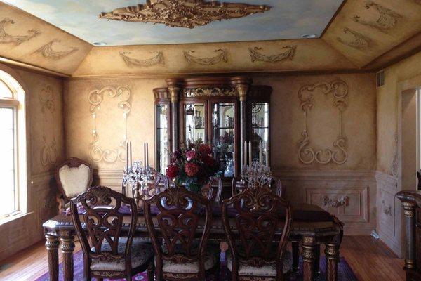 Dining Room - Decorative Painting