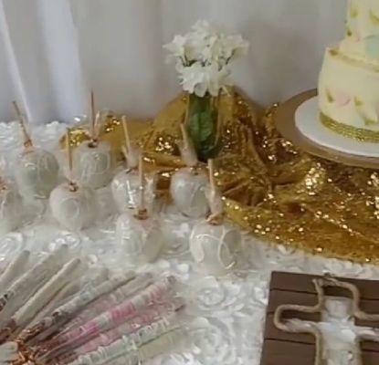 Communion Sweets table