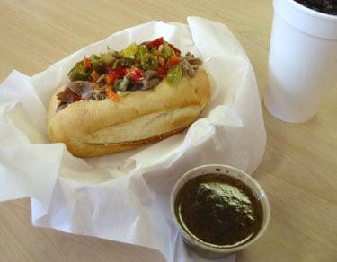 Italian Beef Sandwich