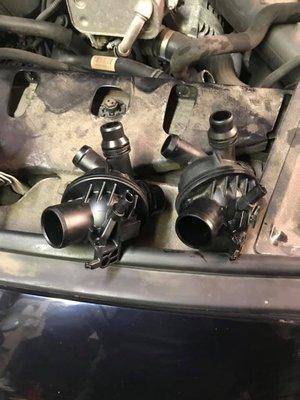 2012 BMW 535i XDrive Electric Water Pump and Thermostat