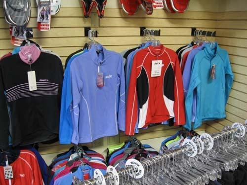 Ski Clothing, waxes and more