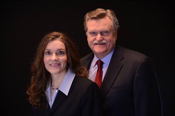 A Father- Daughter Law Firm: Attorney Colleen L. Sahlas with her father, Attorney David E. Hoy.