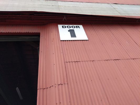 This is "Door 1", where you'll pick up your will call orders.