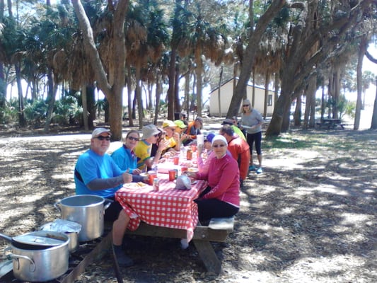 Catering   at Hunting Island State Park .