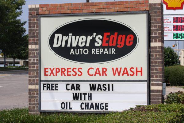 Free Car Wash With Oil Change