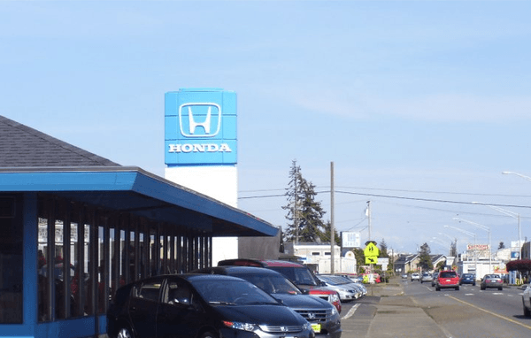 Honda dealership in Aberdeen, WA.