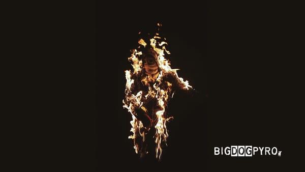 Man on Fire, Pyrotechnic stunts and special effects for film, tv, and commercial.