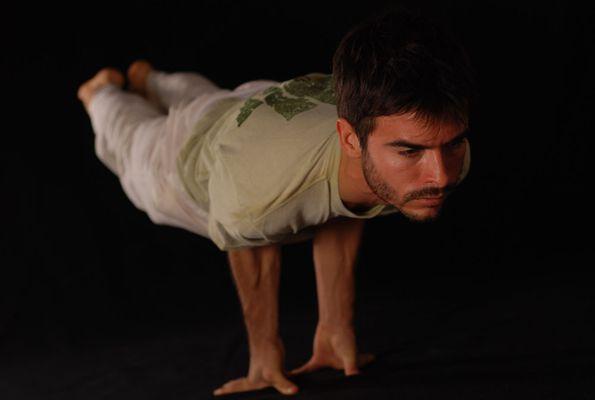 Mayurasana - peacock pose