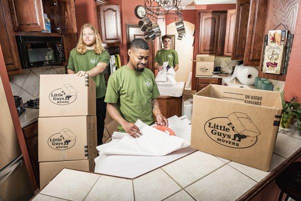 Little Guys Movers Packing Services