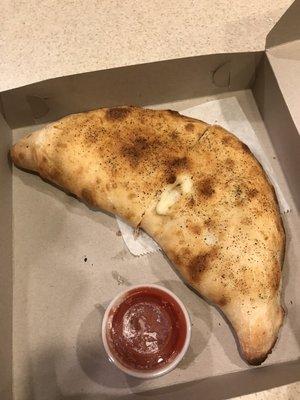 Small calzone. So good!