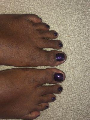 Basic pedicure $25