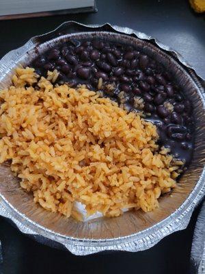 Rice and beans