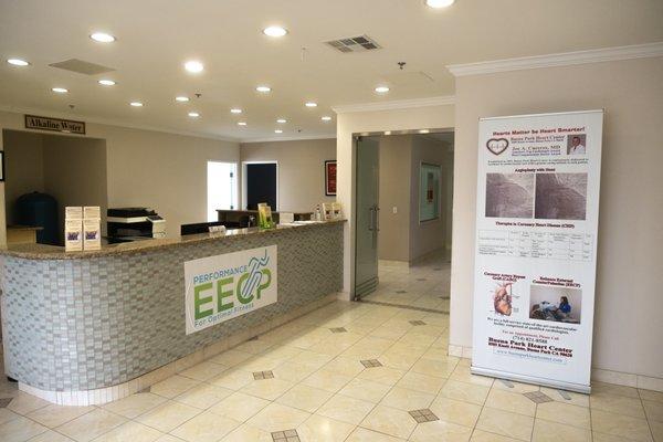 A view of the second floor of the EECP program at Buena Park Heart Center.